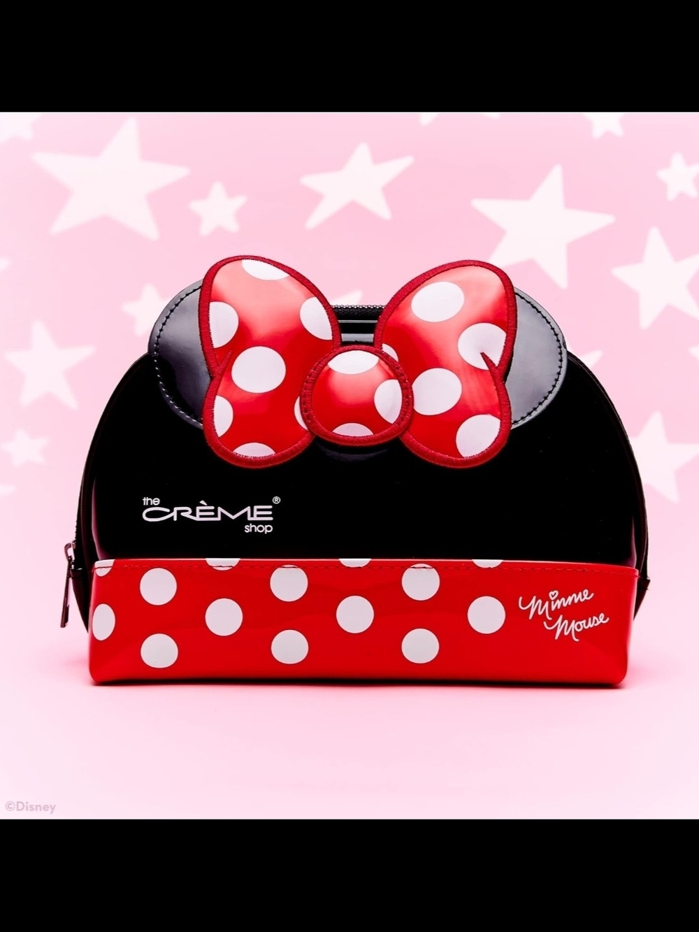 Minnie Mouse Red Polka Dot Cosmetic Bag